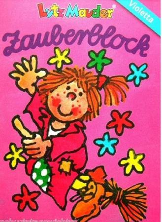 Zauberblock Hexe Violetta